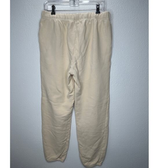 Les Tien Mens Cream Pullover Hoodie & Matching Sweatpants  Set M - Picture 12 of 16